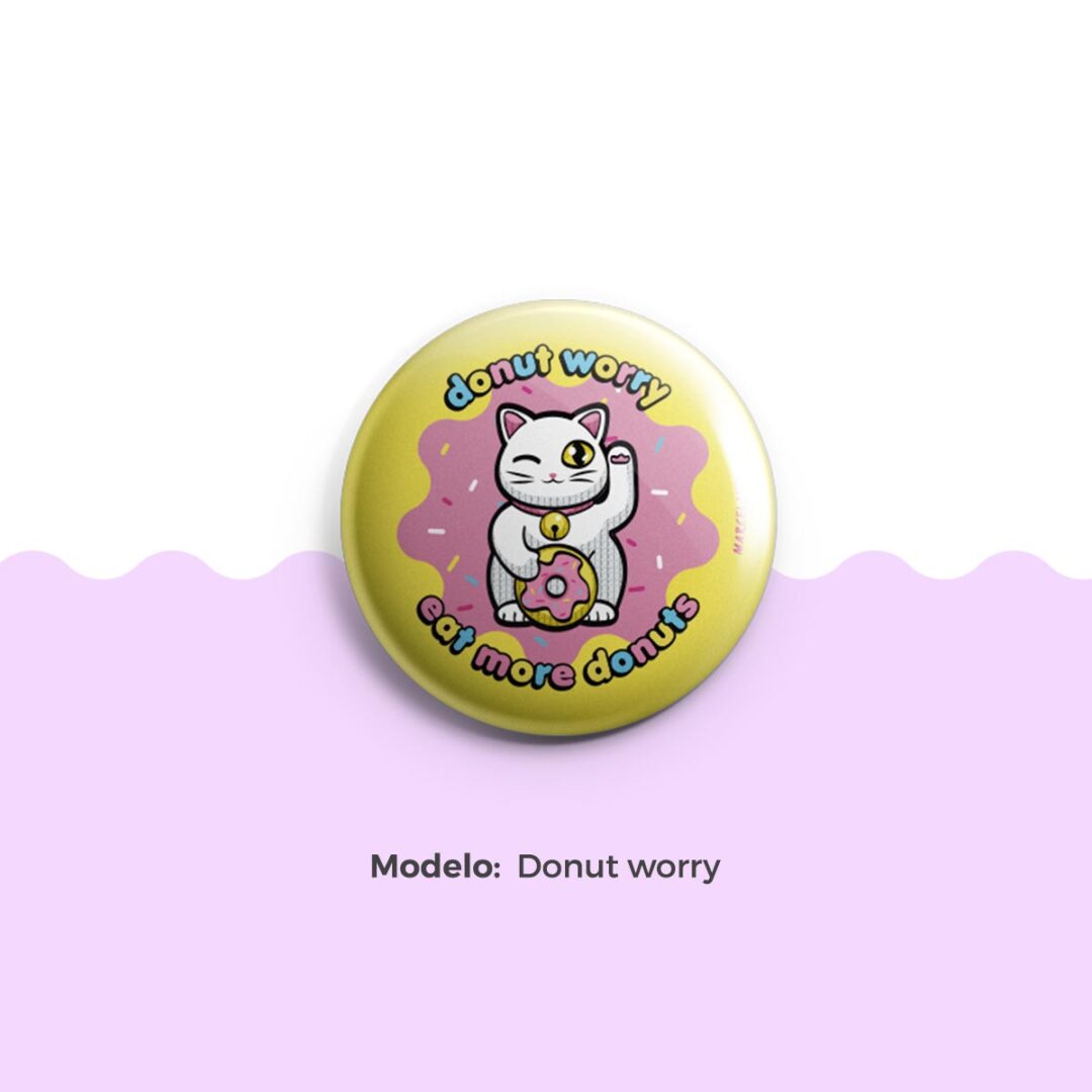 Donut worry pin 38mm