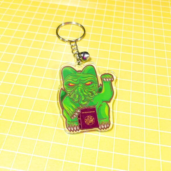 Cathulhu llavero acrílico keychain