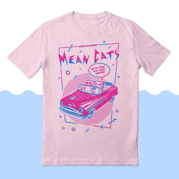 mean cats remera marceland mean girls
