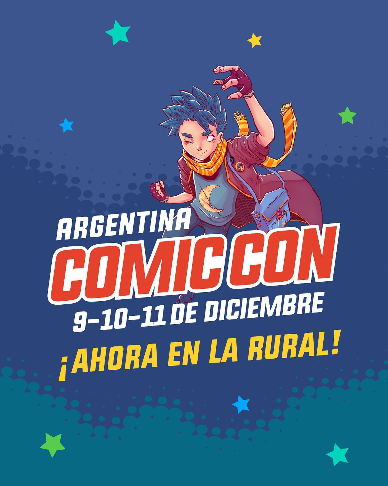 argentina comic con diciembre 9, 10 y 11