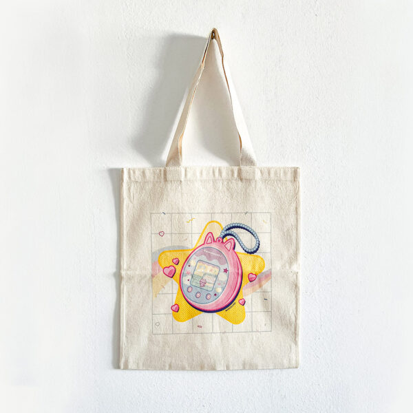 Totebag Tamamichi tamagotchi cats