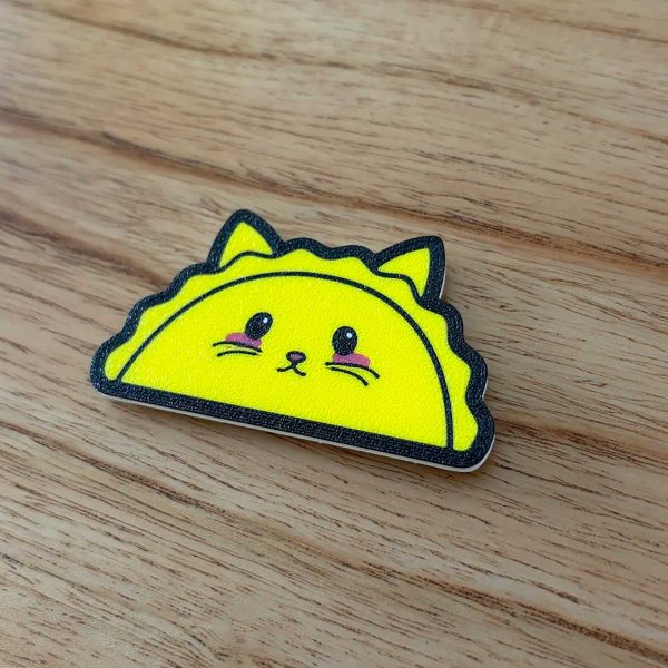 Imán empanada gatito marceland